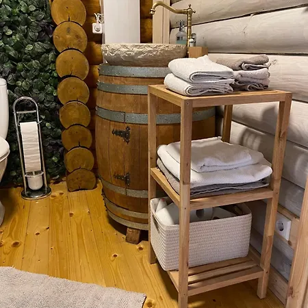 Tatil Evi Wellness Huette Am Zwenkauer Bei Leipzig *