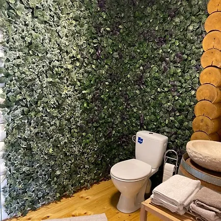 Wellness Huette Am Zwenkauer Bei Leipzig Tatil Evi *