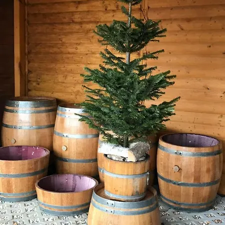 Wellness Huette Am Zwenkauer Bei Leipzig Tatil Evi *