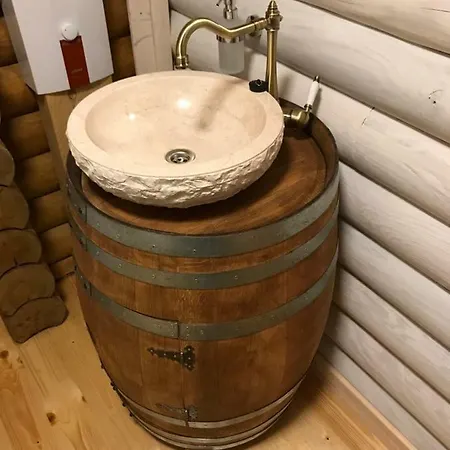 Wellness Huette Am Zwenkauer Bei Leipzig Tatil Evi *