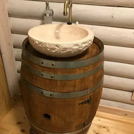 Tatil Evi Wellness Huette Am Zwenkauer Bei Leipzig