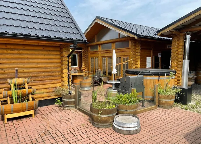 Σπίτι διακοπών Wellness Huette Am Zwenkauer Bei Leipzig *