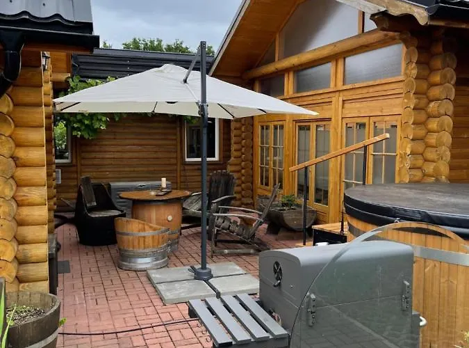 Wellness Huette Am Zwenkauer Bei Leipzig Σπίτι διακοπών