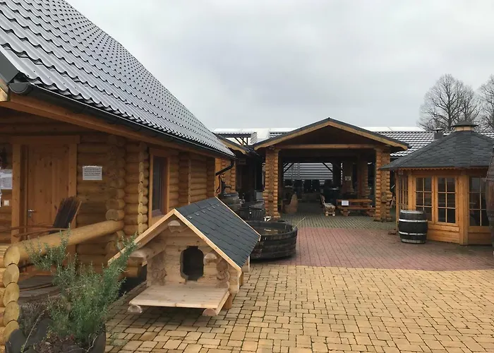 Wellness Huette Am Zwenkauer Bei Leipzig Σπίτι διακοπών Zwenkau