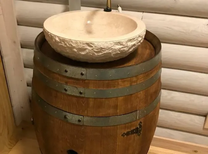 Σπίτι διακοπών Wellness Huette Am Zwenkauer Bei Leipzig