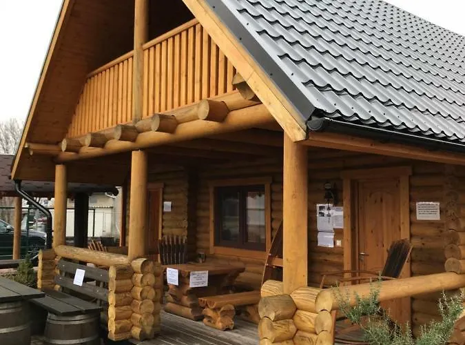 Wellness Huette Am Zwenkauer Bei Leipzig Casa de Férias *