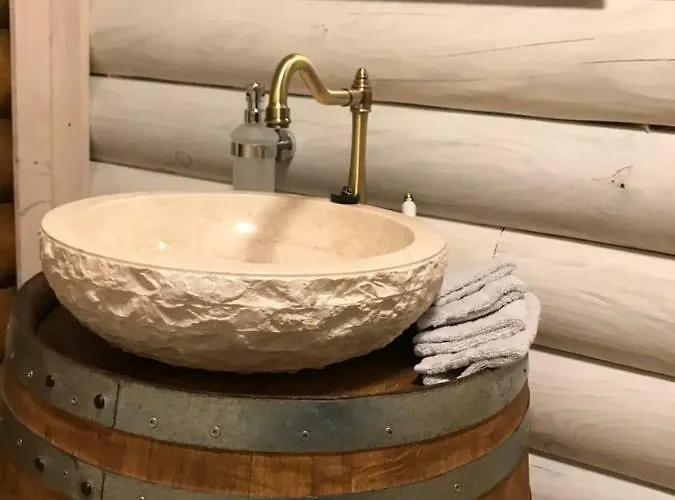 Σπίτι διακοπών Wellness Huette Am Zwenkauer Bei Leipzig *